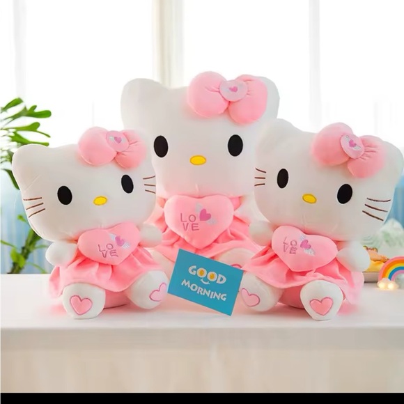 Hello Kitty Pink and White Plush Stuffed Animal
0212 - Picture 4 of 6